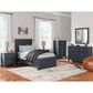Ashley Landocken 5-Piece Twin Bedroom Set in Brown and Blue, , large