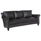 Bradington-Young Richardson Stationary Sofa 8-Way Tie in Charcoal, , large
