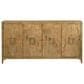 Crestview Collection Richmond Mappa Burl 4-Door Media Sideboard in Brown, , large