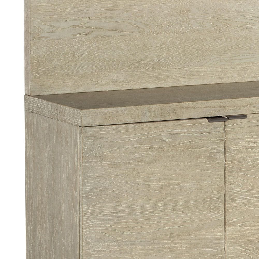 Hooker Furniture Cascade Bookcase Base and Hutch in Taupe, , large