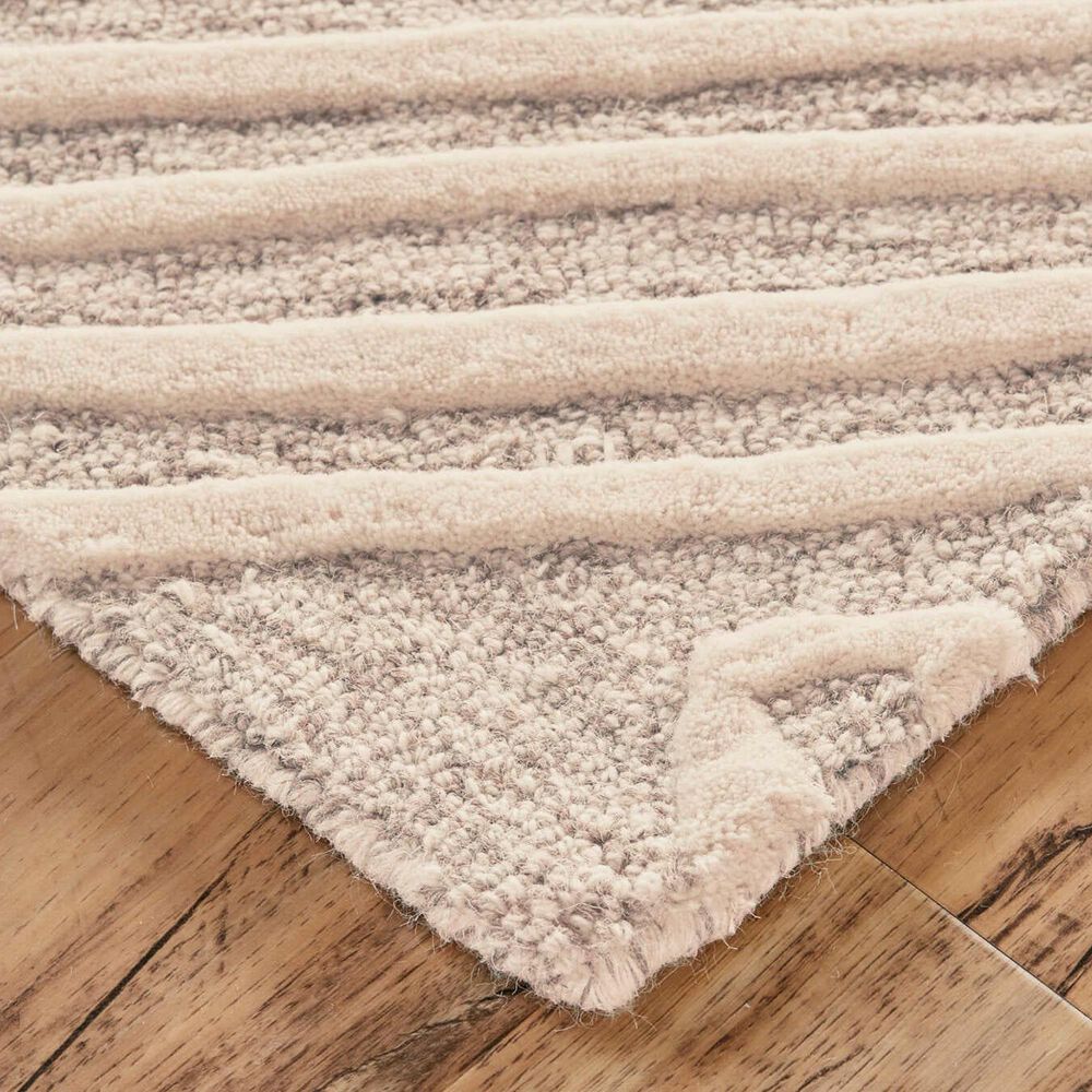Feizy Enzo 2&#39;6&quot; x 8&#39; Ivory and Natural Runner, , large