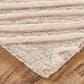 Feizy Enzo 2"6" x 8" Ivory and Natural Runner, , large