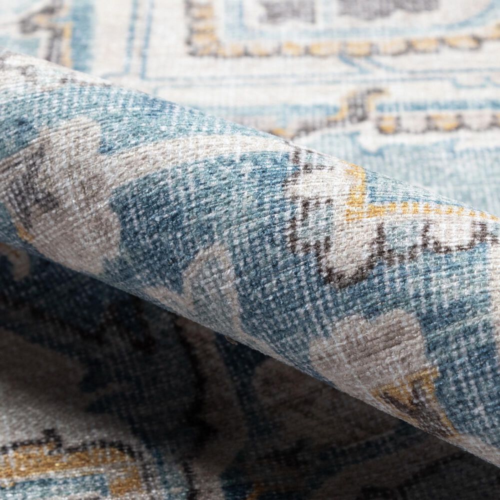 Momeni Afshar 2&#39; x 3&#39; Light Blue Area Rug, , large