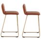 Lumisource Casper Counter Stool in Camel/Gold (Set of 2), , large