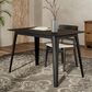 Hearth and Haven Dining Table in Black - Table Only, , large