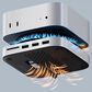 Satechi Mac Mini M4 Stand and Hub with SSD Enclosure in Silver, , large