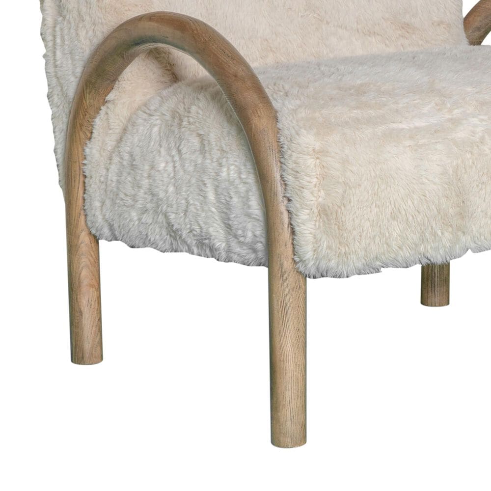 Blue River Rae Accent Chair in Alpine Fluff, , large