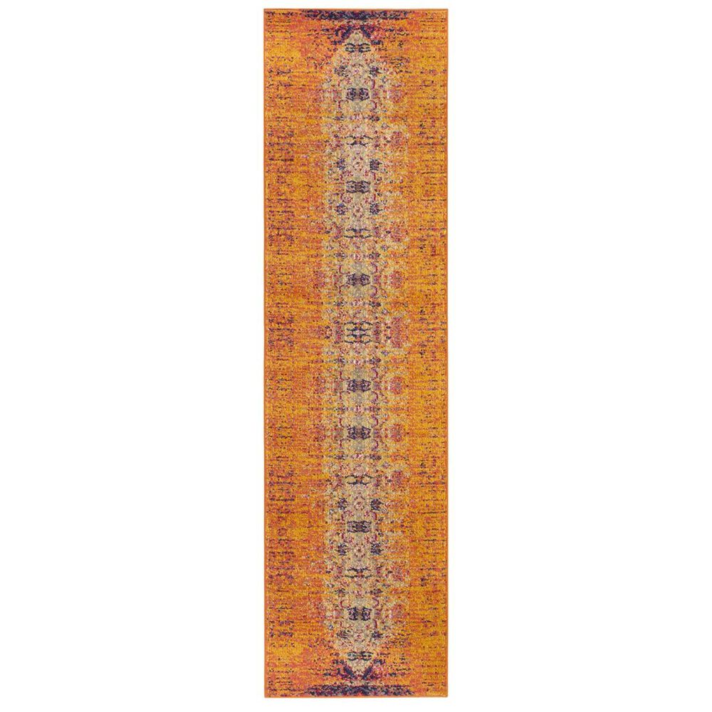 Safavieh Monaco MNC209H-210 2'2" x 10' Orange/Multi Runner, , large