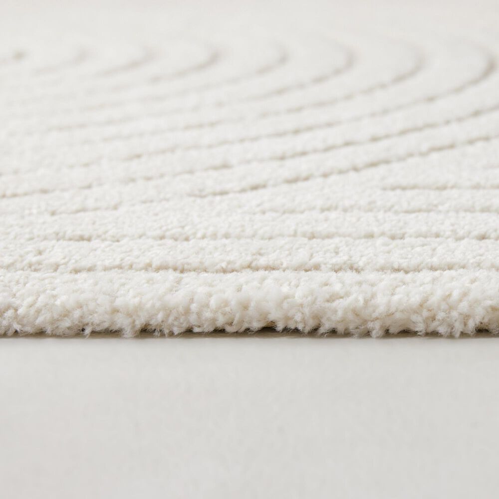 Balta Rugs Caserio 6&#39;7&quot; x 9&#39; Cream Area Rug, , large