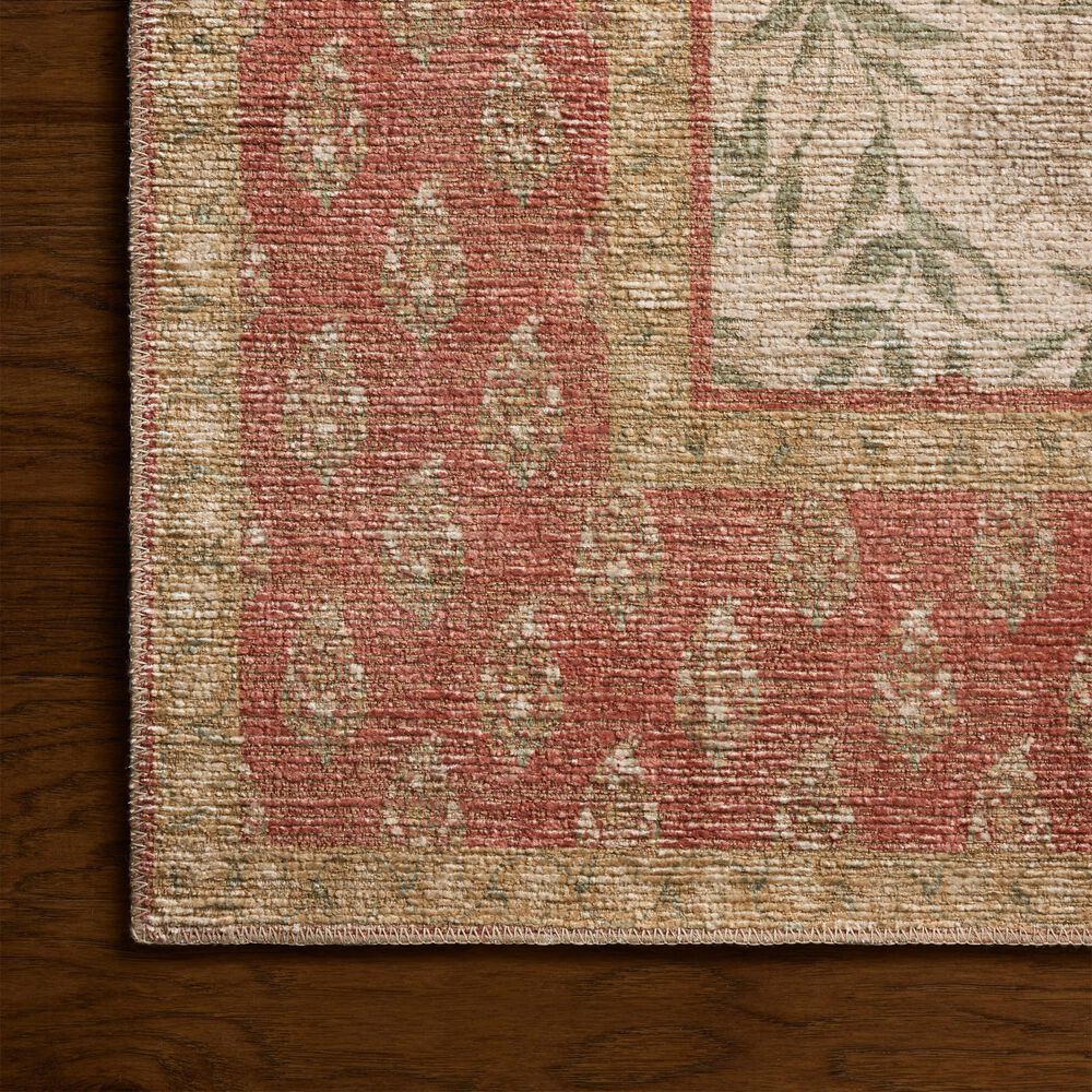 Rifle Paper Co. x Loloi Edinburgh Ivory and Spice 2'6" x 9'6" Runner, , large