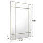 Eichholtz Beaumont Mirror in Vintage Brass, , large