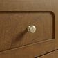 James Martin Laurent 60" Single Bathroom Vanity in Honey Oak with 3 cm Parisien Bleu Silestone Top and Rectangular Sink, , large