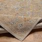 Surya Reina Light Brown, Tan, Denim, Rust, Olive, Light Gray, Cream and Mustard 9" x 12"2" Area Rug, , large