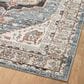 Loloi II Odette 2"3" x 3"10" Sky and Multicolor Area Rug, , large