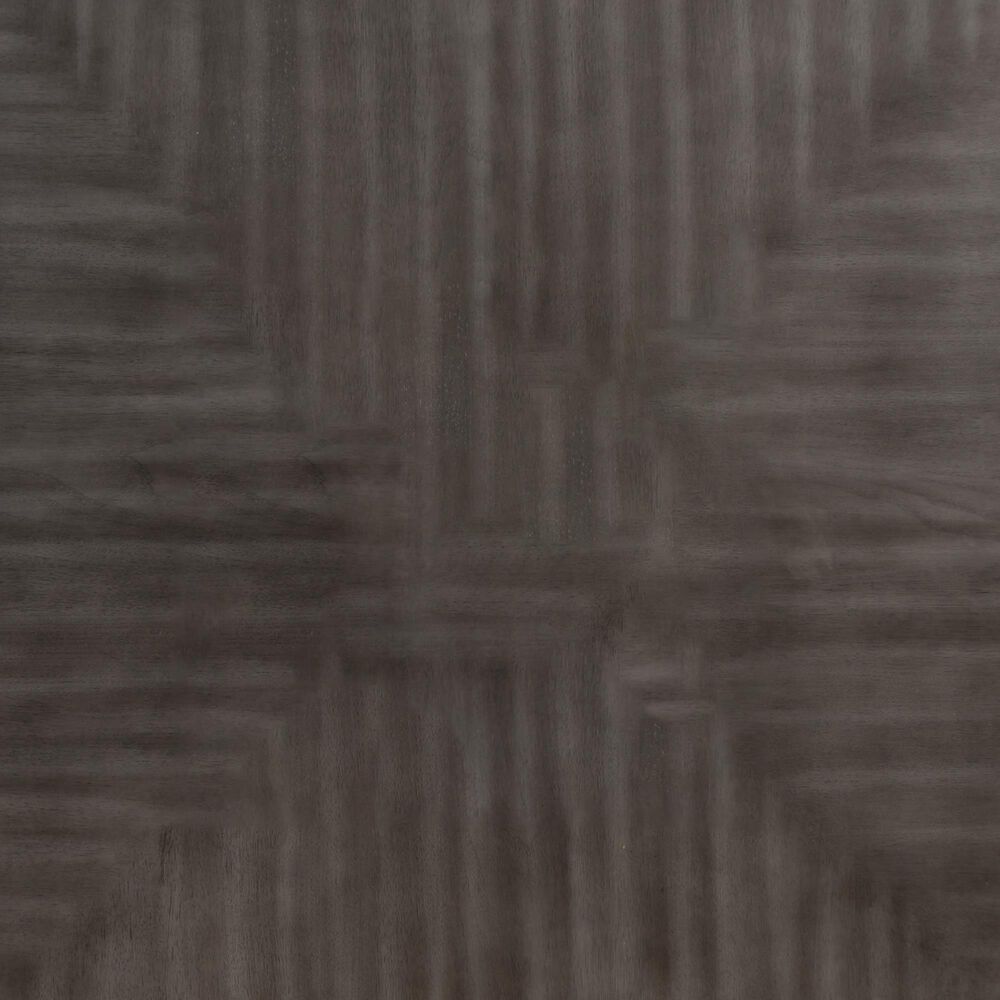 Linon Home Decor Spiva Counter Height Table with Lazy Susan in Grey - Table Only, , large