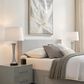 Lite Source Gavino 2-Piece Table Lamp in Brushed Nickel and Black, , large