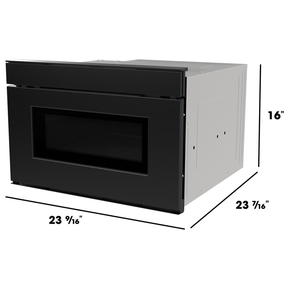Sharp 1.2 Cu. Ft. Built-In Smart Microwave Drawer Oven with Easy Wave Open in Black, , large