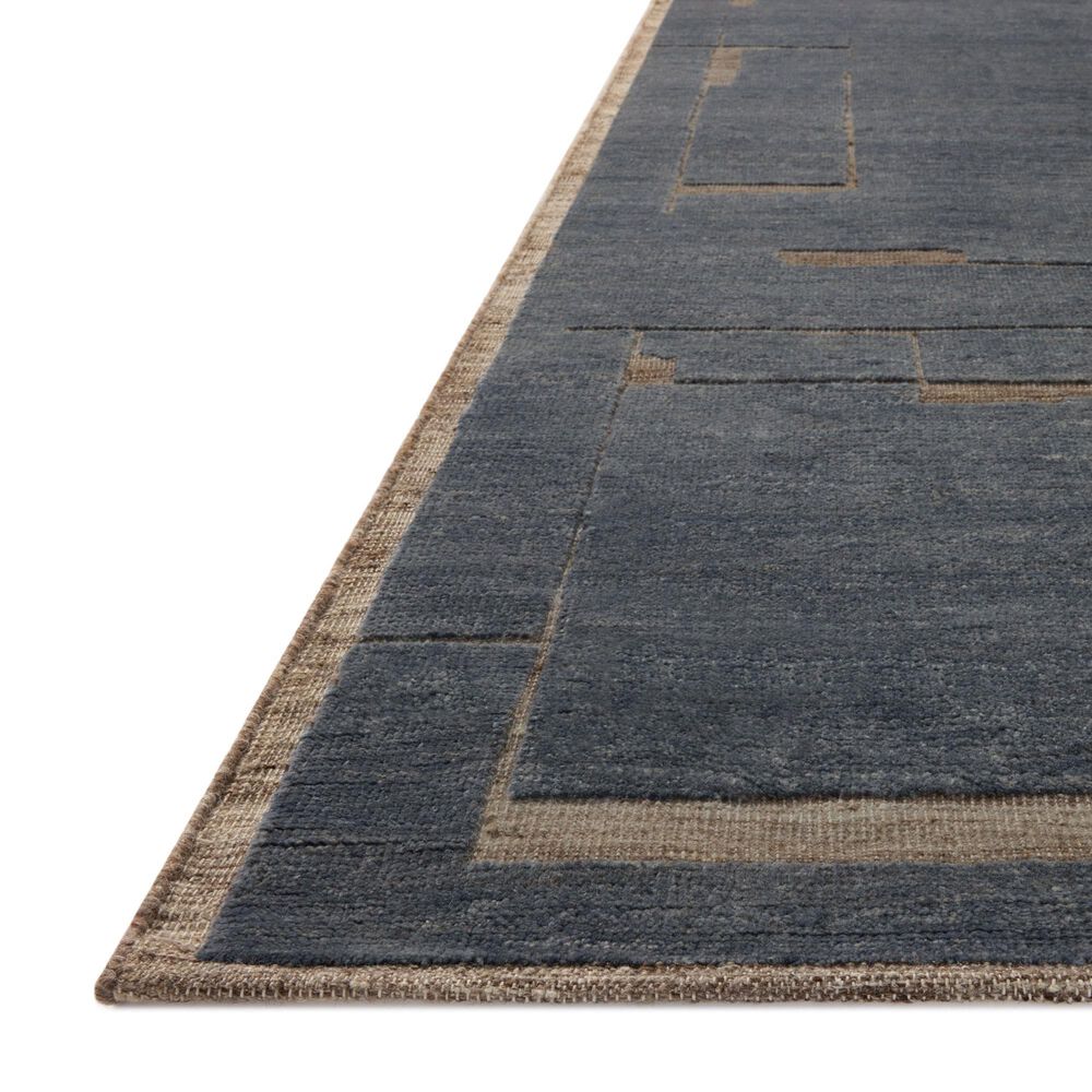 Loloi Beckham Birch and Denim 9'6" x 13'6" Area Rug, , large