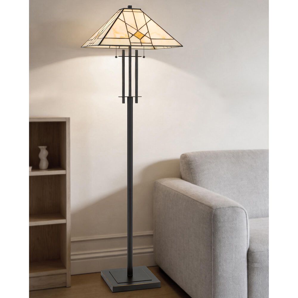 Cal Lighting Zuni Floor Lamp in Dark Bronze, , large