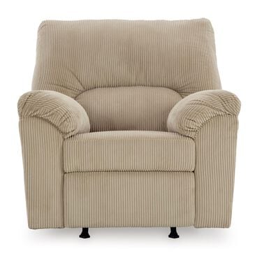 Ashley SimpleJoy Rocker Recliner in Sand, , large