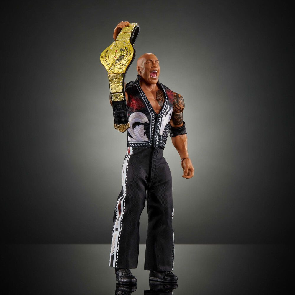 WWE Ultimate Edition Action Figure - The Rock in Multicolor, , large
