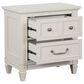 Nicolette Home Willowbrook 2-Drawer Nightstand in Egg Shell White, , large