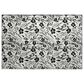 Dalyn Rug Company Soft Essentials Floral Ivory 1"8" x 2"6" Indoor/Outdoor Area Rug, , large