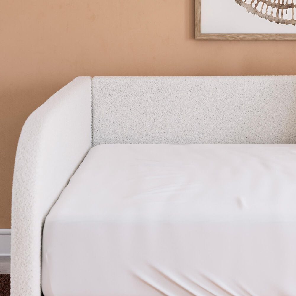 Ashley Arloster Full Upholstered Day Bed with Storage  in White, , large