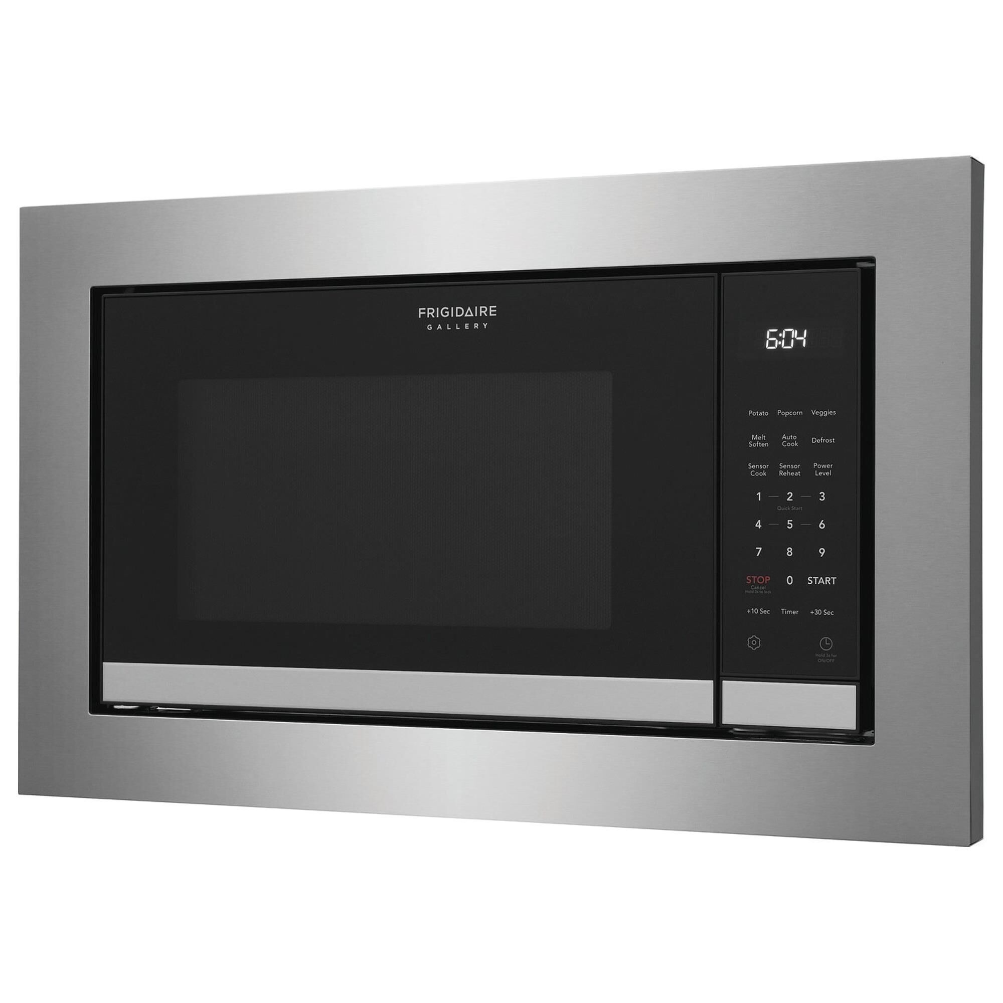 2.2 cu ft built in microwave with trim store kit