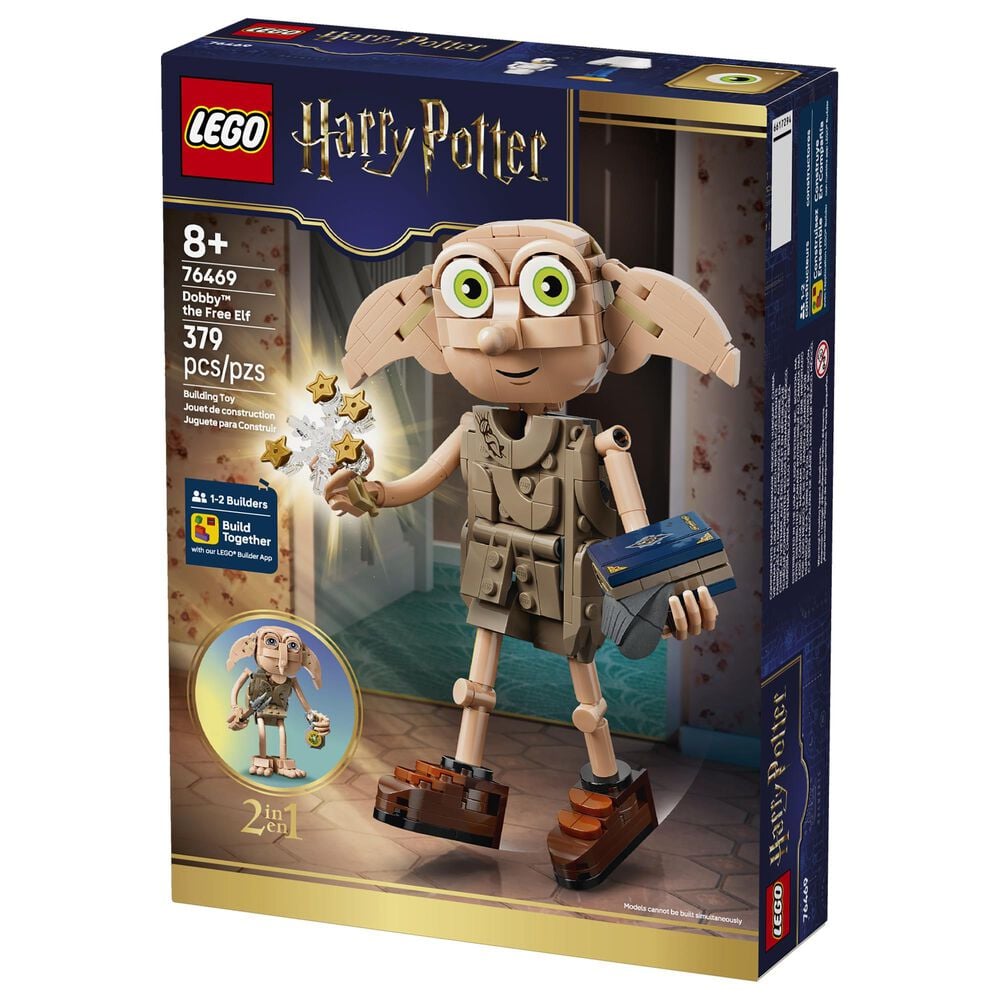 LEGO Harry Potter Dobby the Free Elf Building Set, , large