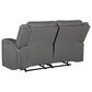 Ashley Brixworth Reclining Loveseat in Slate, , large