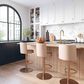 Tov Furniture Loosha Adjustable Bar Stool in Cafe Au Lait, , large