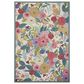Rifle Paper Co Perennial Garden Party 2"5" x 3"11" Rose and Multicolor Area Rug, , large