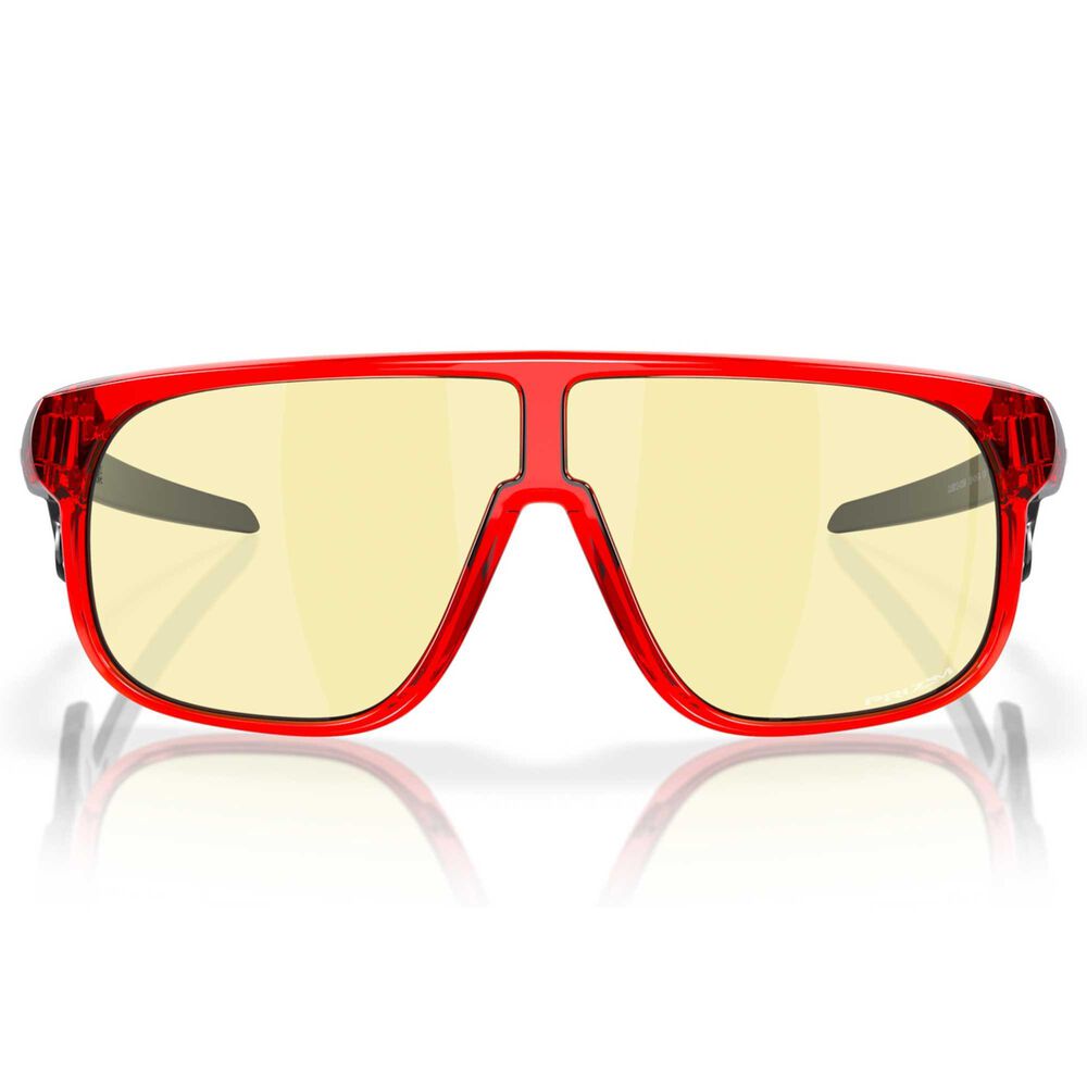 Oakley Inverter Youth Fit Gaming Sunglasses with Yellow Prizm Gaming Lenses in Crystal Red, , large