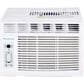 Keystone 6000 BTU Window-Mounted Air Conditioner with Follow Me LCD Remote Control in White, , large