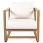 Hearth and Haven Outdoor Club Chair with Oversized Seat and Cushions in Beige, , large
