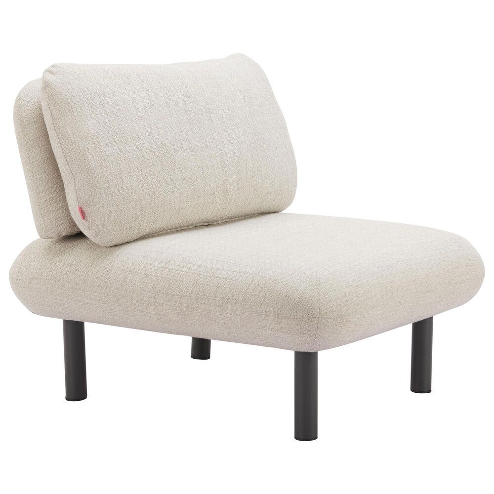 Zuo Modern Aperto Patio Accent Chair in Beige, , large