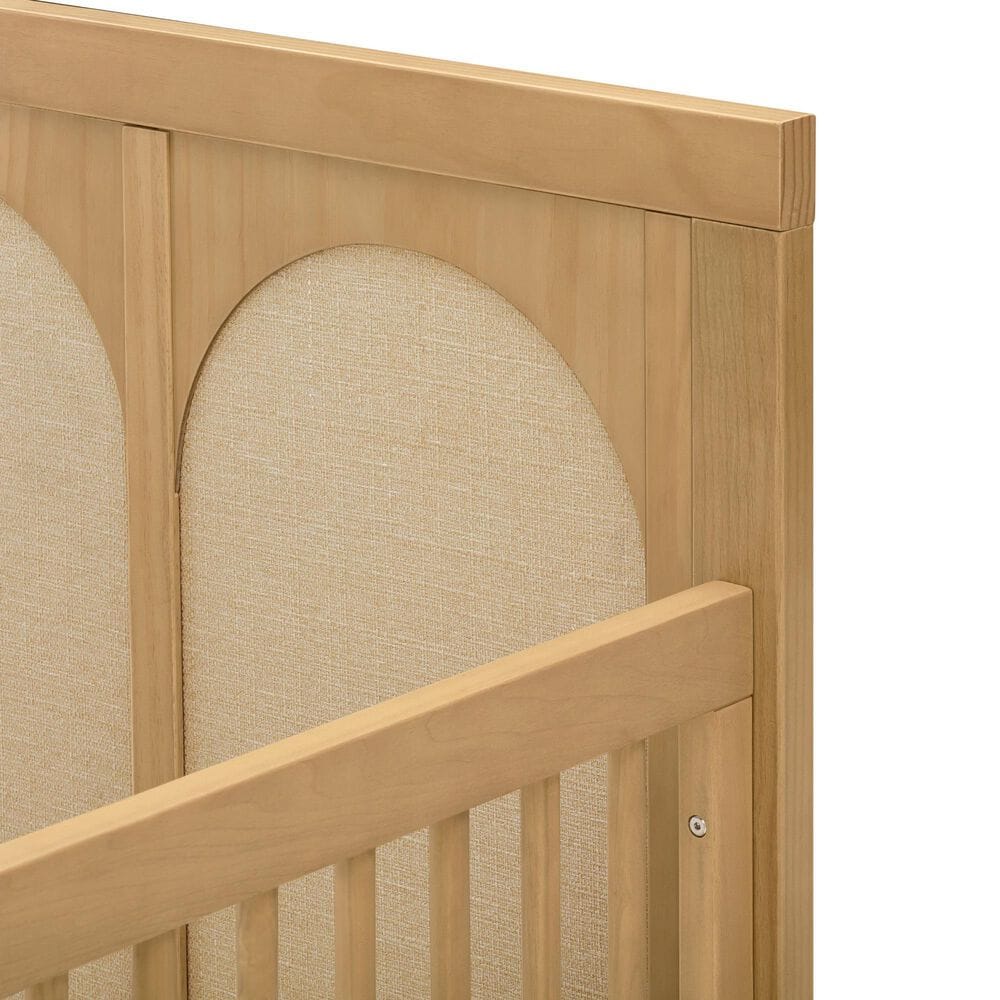 New Haus Eloise 4-In-1 Convertible Crib in Honey, , large