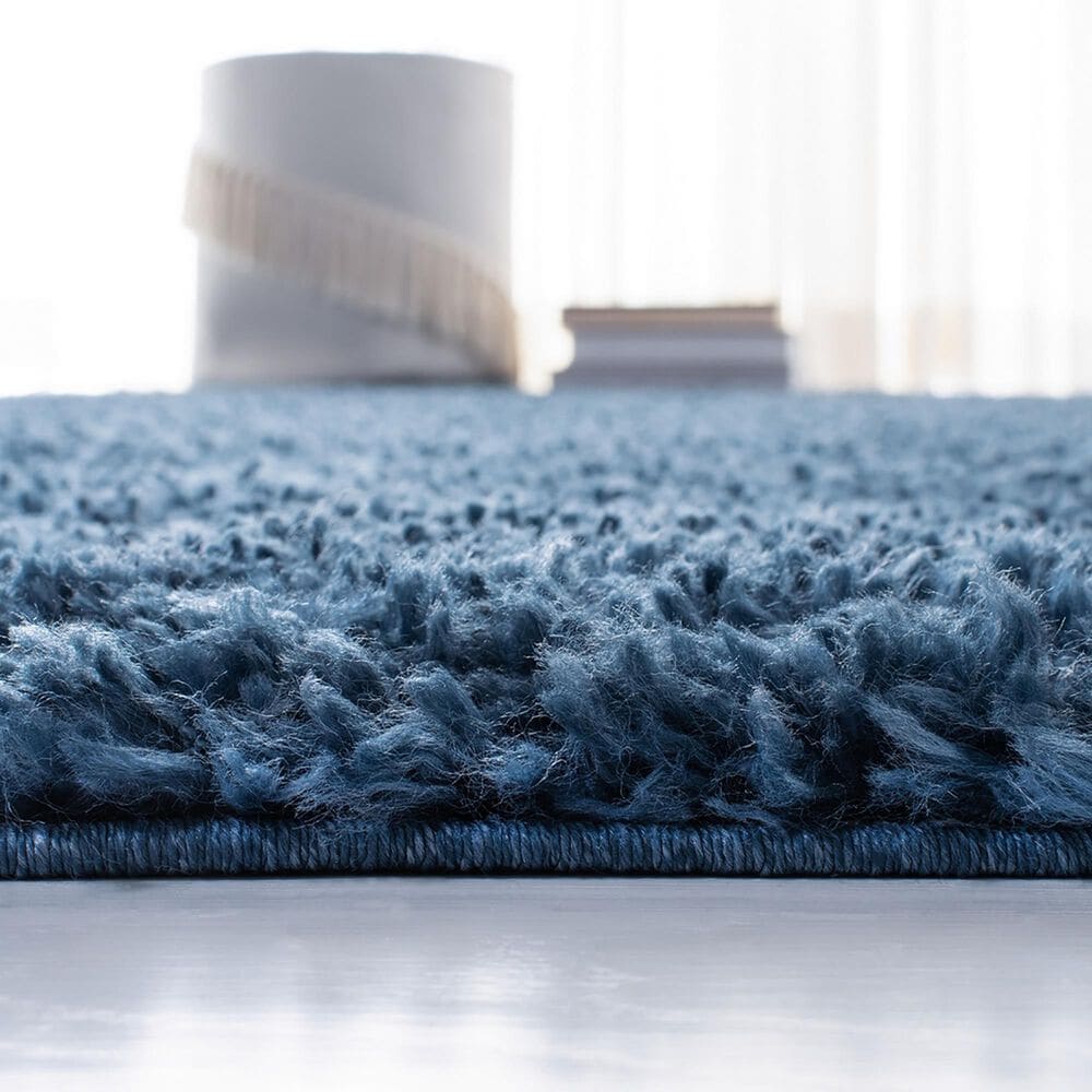 Safavieh August Shag AUG200M 10&#39; x 14&#39; Navy Area Rug, , large