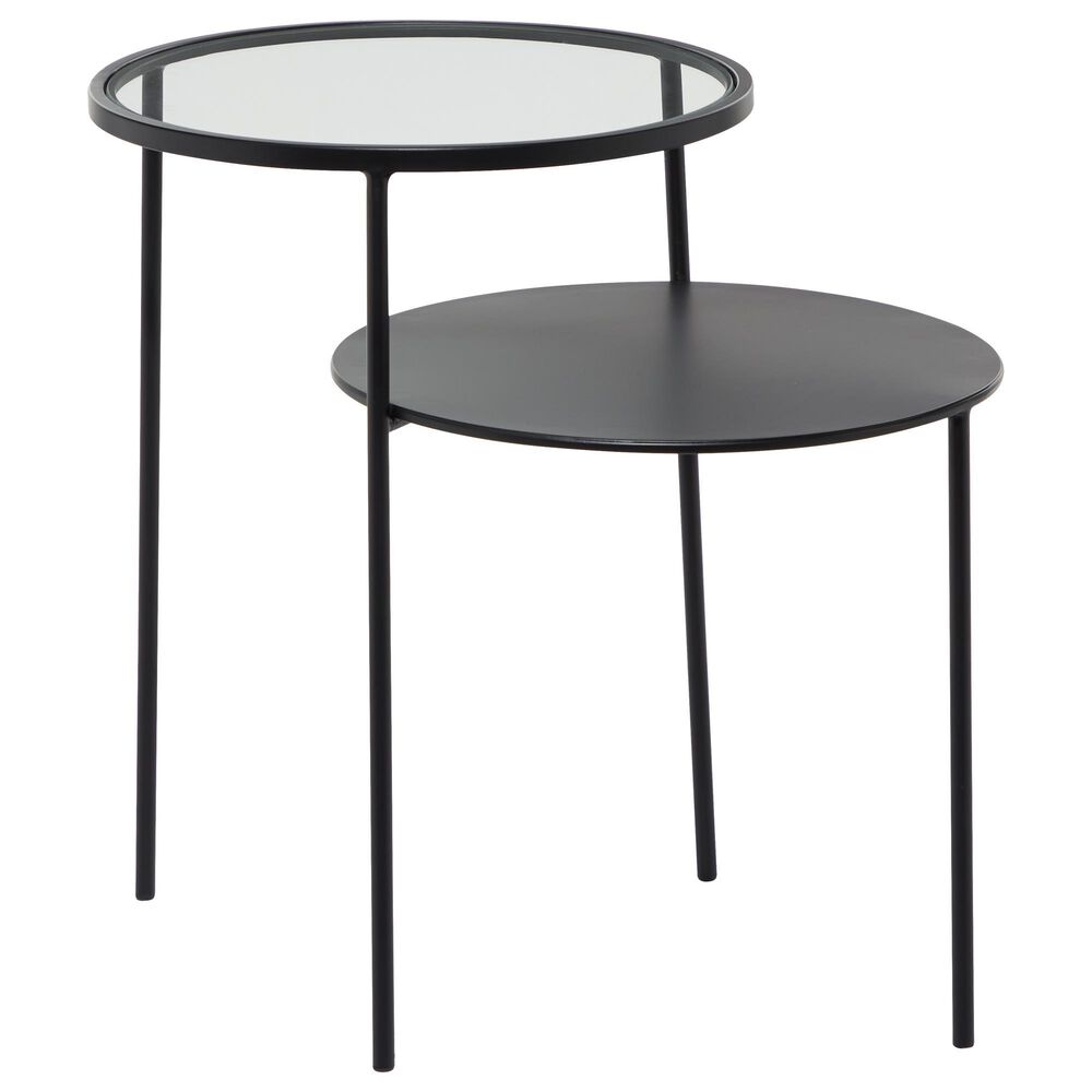 Uma Enterprises Modern Accent Table in Black, , large