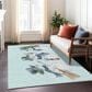 Dalyn Rug Company Wonderland WN34 Sky 3" x 5" Area Rug, , large
