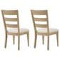 Emerald Home Furnishings Pacific Grove Side Chair in Sand Dune (Set of 2), , large