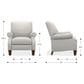 La-Z-Boy Charlotte Push Back Recliner with High Leg in Charcoal, , large
