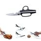 Dreamfarm 2-in-1 Bishears Scissors in Black, White and Stainless Steel, , large