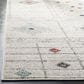Safavieh Adirondack ADR206F 6" Square Light Grey and Aqua Area Rug, , large