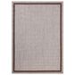 Loloi Easton Dove and Coffee 6"7" x 9"4" Indoor/Outdoor Area Rug, , large