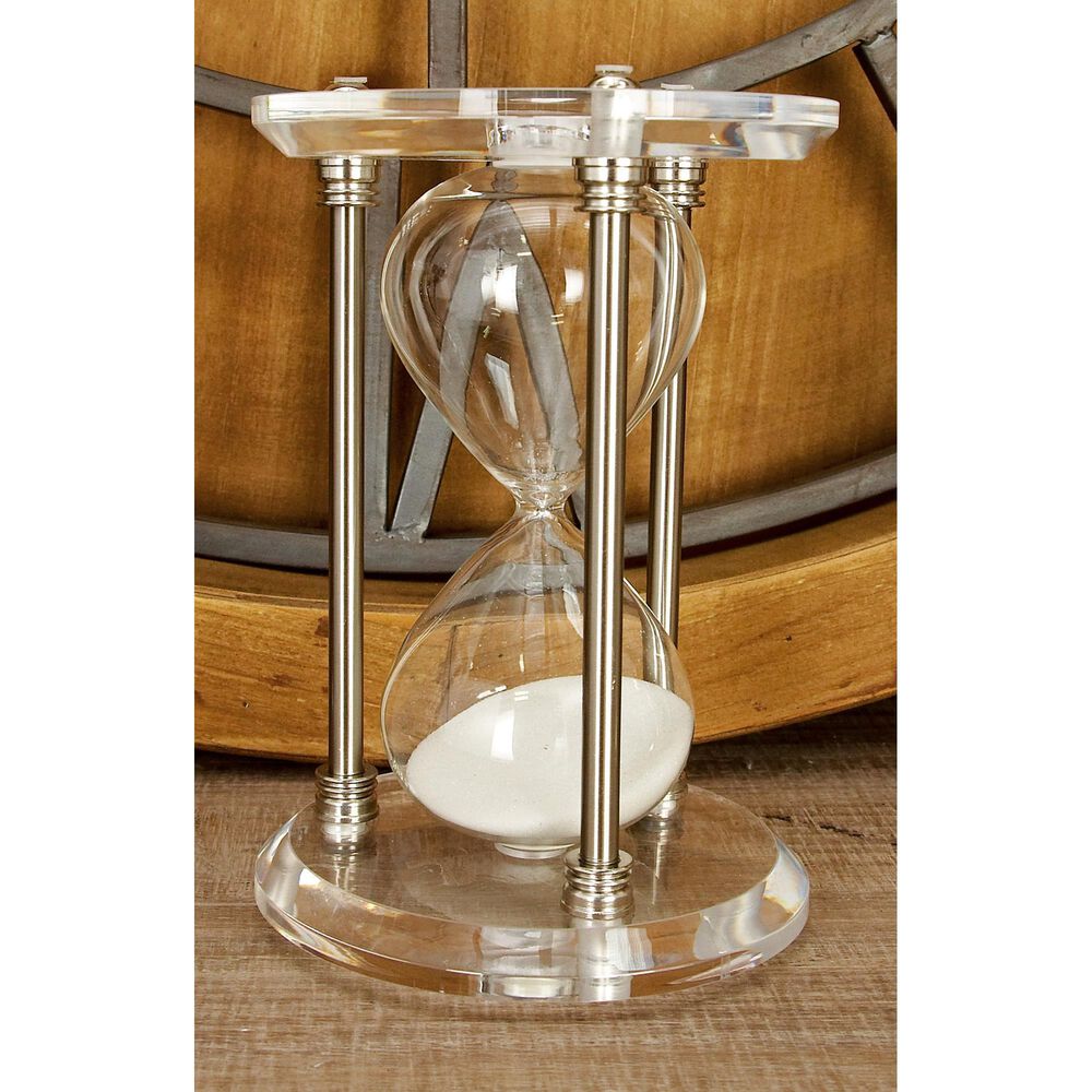 Novogratz 9&quot; Glam Timer in Silver, , large