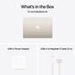 Apple MacBook Air 13-inch Laptop M4 chip - 10 Core CPU - 10 Core GPU - 16GB Memory - 512GB SSD - Starlight (Latest Model), , large