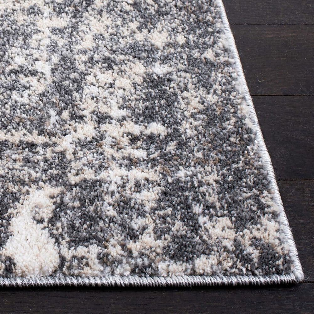 Safavieh Aston  5&#39;3&quot; x 7&#39;7&quot; Grey and Ivory Area Rug, , large