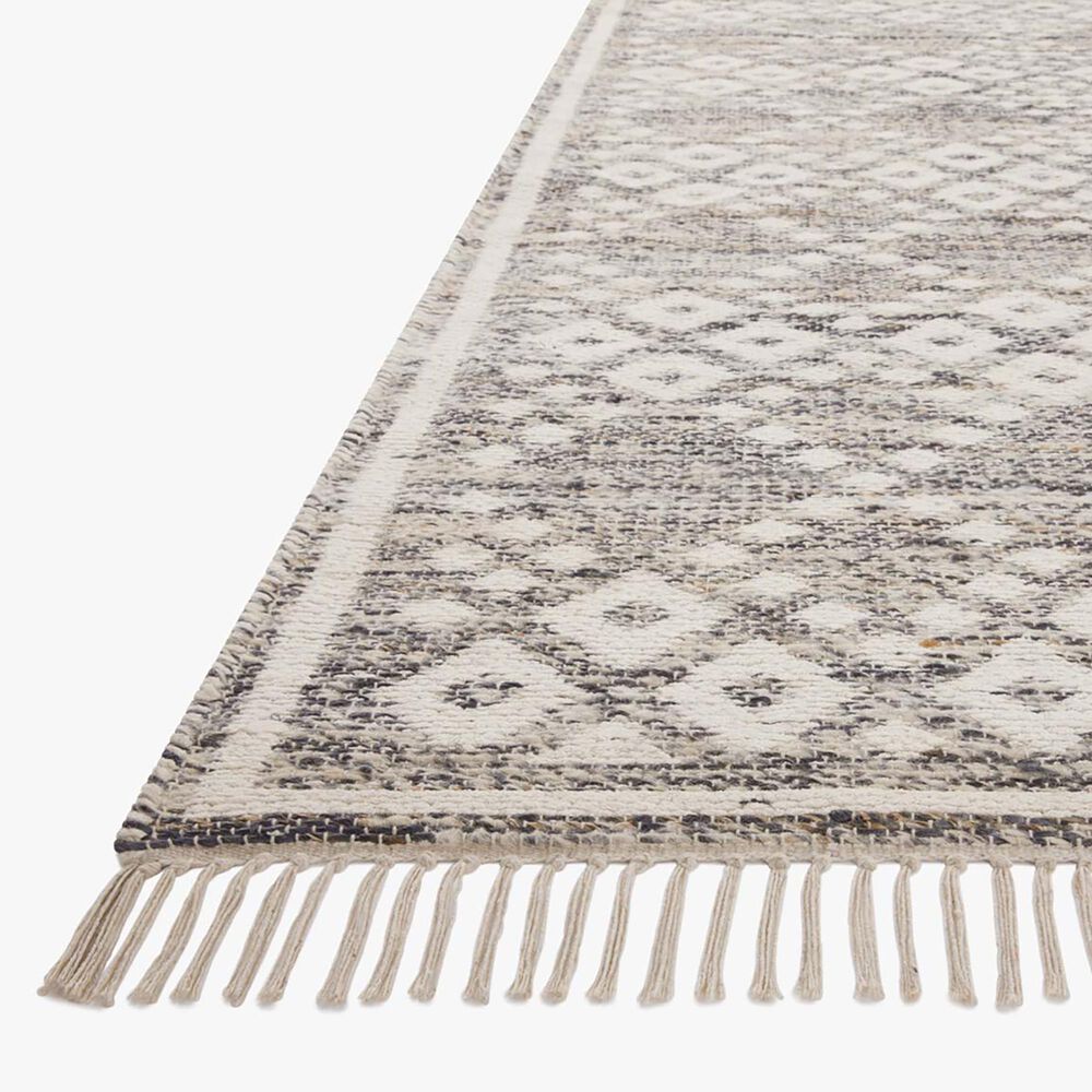 Angela Rose Rivers 2&#39;3&quot; x 3&#39;9&quot; Denim and Ivory Area Rug, , large